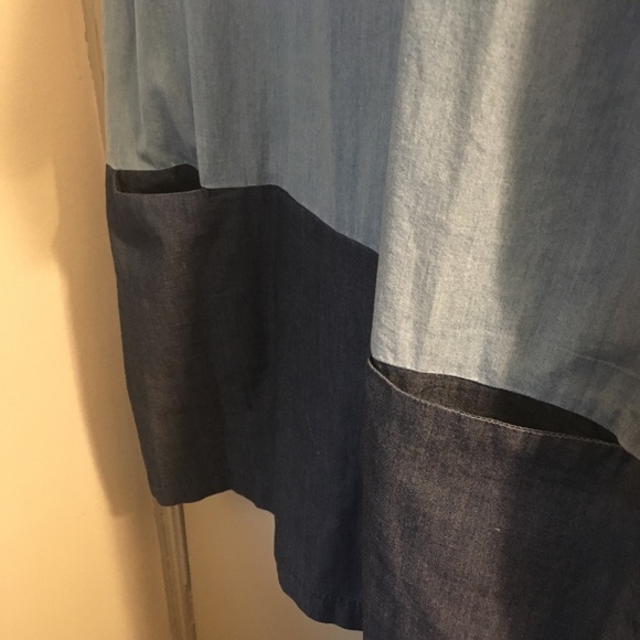 Light & Dark Blue Dress - Picture 3 of 5